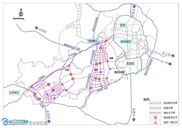 贵安新区规划(图)